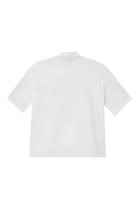 Logo Cotton Blend Shirt